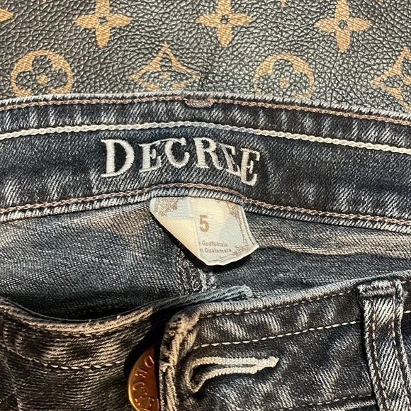 Decree bootcut jeans blue size 5 - Picture 6 of 7